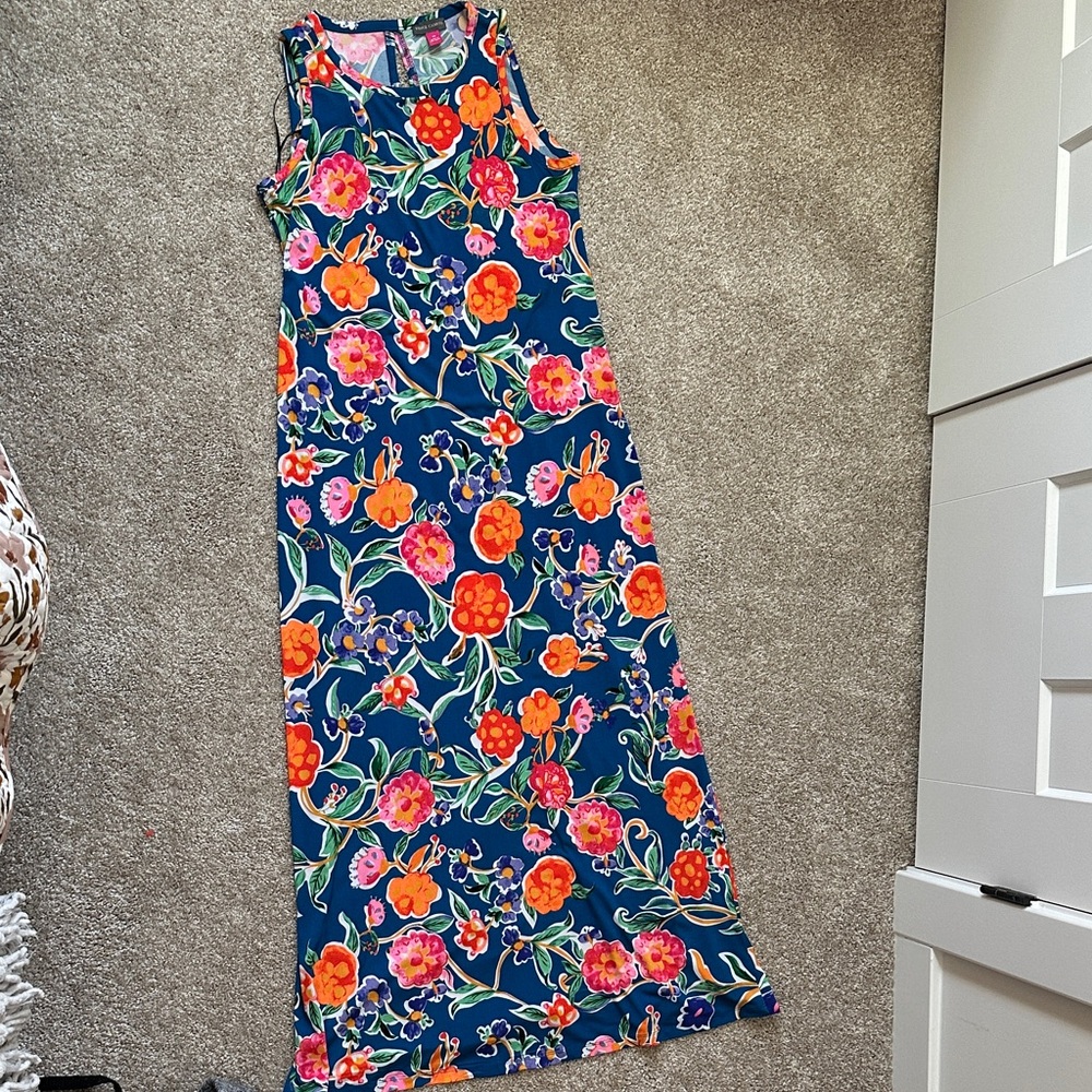 Vince Camuto Multicolor Floral Dress maxi